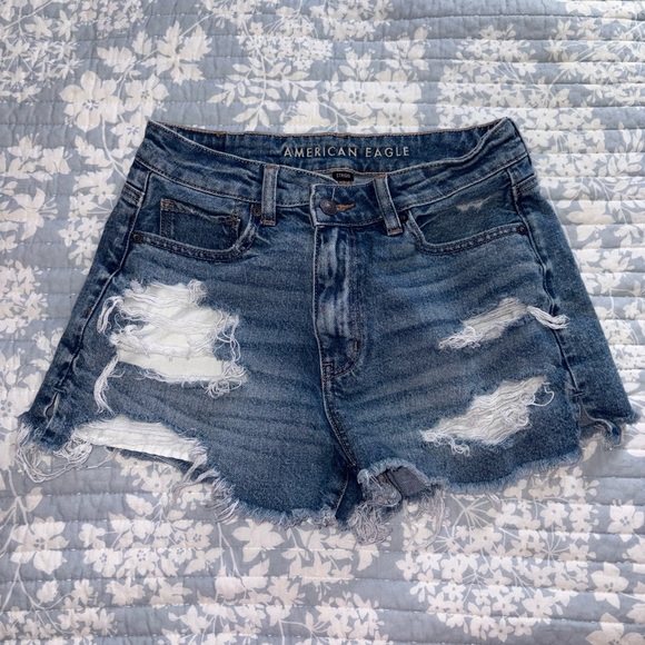 American Eagle Outfitters Pants - American Eagle Crossover Denim Shorts